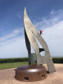 Mémorial "La Flamme" en hommage aux commandos débarqués le 6 juin 1944