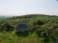 Memorial Stone for William Cookworthy, who developed China Clay from the nearby quarries