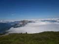 mer de nuage sur le parcours mer de nuage sur le parcours