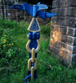 Millennium Milepost at Knockentiber