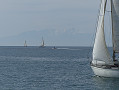 Mont Canigou vu du Cap d'agde