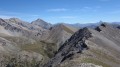 Mont Chaberton, Pic du Lauzin et Crête de Pécé