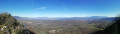 Montagnes vues du belvédère