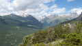 Crête de la Marcelette depuis Saint-Véran Crête de la Marcelette depuis Saint-Véran
