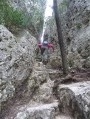 Montée dans la faille