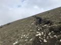 Montée vers la "croupe" de Miélandre Montée vers la "croupe" de Miélandre