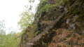 Mont&eacute;e vers le sommet de la ruine