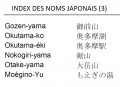 Noms Japonais