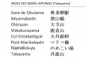 Noms japonais