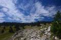 nuages et pierres