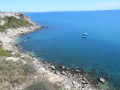 Vue des  falaises