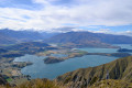 On the way up to Roys Peak
