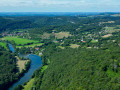 Vue sur le paysage de la randonnée. Mais où se cache-t-elle ?
