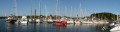 Panorama du port du plaisance.
