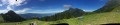 Panorama au Chalet de l'Aulp Panorama au Chalet de l'Aulp