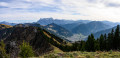 Panorama au sommet du Haut Saix