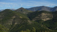 Panorama au sommet du Puy avec la pyramide parfaite