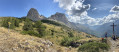 Col de Cloche et Baume Longe depuis le Villard d’Abas