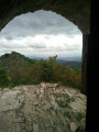 Panorama depuis l'intérieur de la chapelle