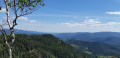 Panorama depuis la Chatte Pendue Panorama depuis la Chatte Pendue