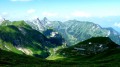 Panorama depuis la crête sommitale du Grammont