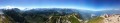 Panorama depuis la Dent d'Oche Panorama depuis la Dent d'Oche