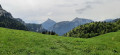 Panorama du Col de la Ruchère