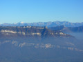 Panorama du relais du Mont du Chat