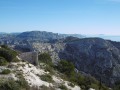 Panorama du sommet de Marseilleveyre