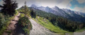 panorama entre col de Borne ronde et tête  des Annes