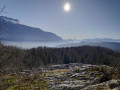 Gorges de Crossey - Croix du Rocher de la Garde