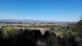 Panorama sur Carcassonne et en arrière plan la Montagne Noire