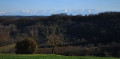 Panorama sur la chaîne des Pyrénées