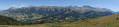 Panorama sur la montagne de la Blanche