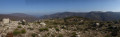 Panorama sur la vallée embrumée du Mézayon