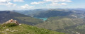 Panorama sur le Lac et les massifs qui l'entoure