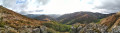 Panorama sur les coteaux de l'Hérault en sortie de forêt