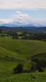 Panorama sur les Pyrénées dans les nuages