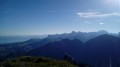 Panorama sur les sommets du Chablais