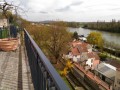 Panorama vers le château du prieuré