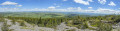 Panorama vers le nord depuis le sommet du Mont Signon