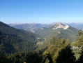 Panorama vers le Roc de Plate Cuche Panorama vers le Roc de Plate Cuche