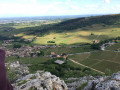 Panorama vu du sommet de la Roche