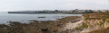 Panoramique de l'entrée des ports d'Audiere et Poulgoazec