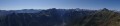 Panoramique depuis le Pic de Cabaliros