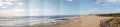 Panoramique sur la plage