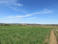 Point de vue étendu sur la campagne