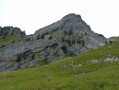 Pare de Joux from pasture at the start of the walk.