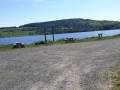Parking au bord du lac Parking au bord du lac