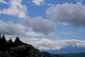 Parois et à-pics sous le Pech dels Escarabatets